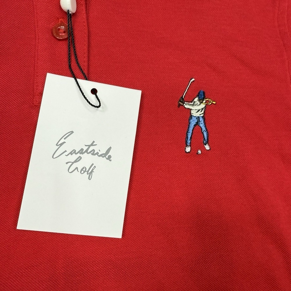 Eastside Golf Women's Polo Shirt Size S Red Performance Nwt Egws2002 — image 2 of 8